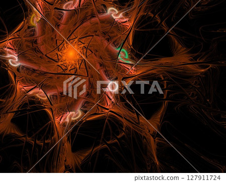 Imaginatory fractal abstract background Image 127911724