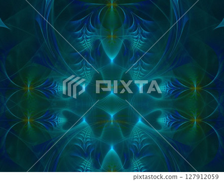 Imaginatory fractal abstract background Image 127912059