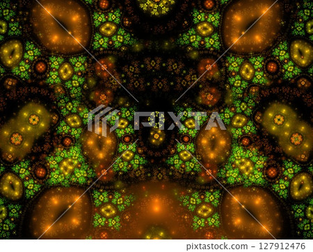 Imaginatory fractal abstract background Image 127912476