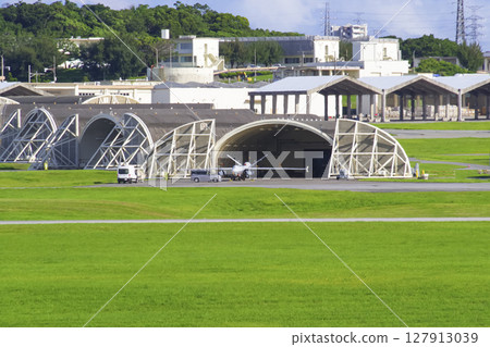 Kadena Air Base of the U.S. military in Okinawa Kadena Air Base of the U.S. military in Okinawa 127913039