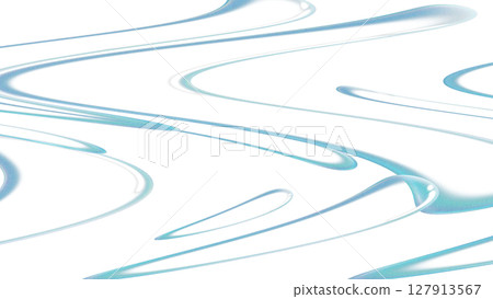 抽象波浪線透明背景 127913567