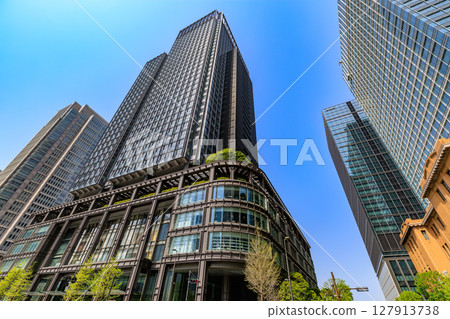 Tokyo Chiyoda Ward Marunouchi cityscape Shin-Marunouchi Building Tokyo Chiyoda Ward Marunouchi cityscape Shin-Marunouchi Building 127913738