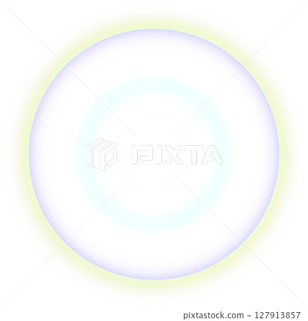 Emitting white circular light Background transparent Emitting white circular light Background transparent 127913857