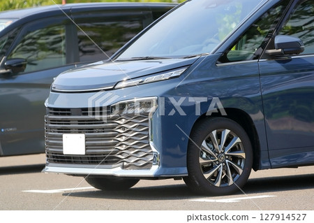 Medium class minivan 127914527