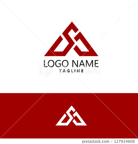 initial SJ logo design vector initial SJ logo design vector 127914608