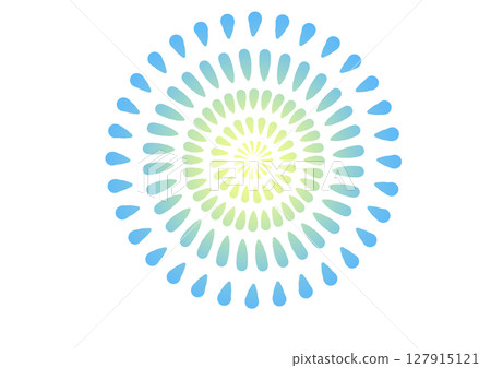 Light blue fireworks material 127915121