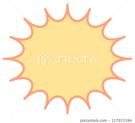 簡單的氣泡 2 黃色 簡單的氣泡 2 黃色 127915394