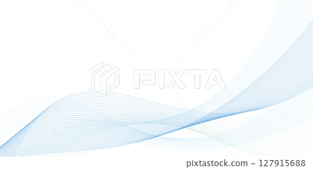 Curve wave pattern background blue vector blend Curve wave pattern background blue vector blend 127915688