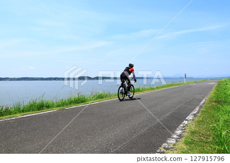Tsukuba Kasumigaura Ring Ring Road Scenery 127915796