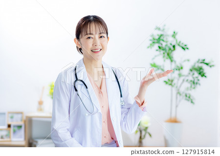 Female doctor to see Female doctor to see 127915814