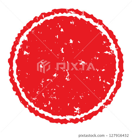 郵票紅色圓圈向量單 127916432