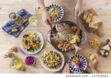Everyday Meal: Sea Bream Acquapazza Everyday Meal: Sea Bream Acquapazza 127916982