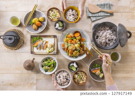 每日餐點:炸馬鈴薯條 每日餐點:炸馬鈴薯條 127917149