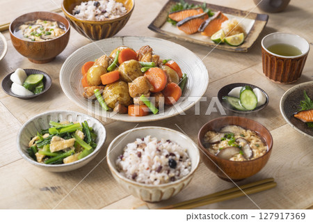 Meat and potatoes Meat and potatoes 127917369