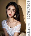 美麗的女人肖像 127917395