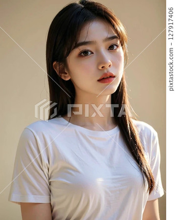 Beautiful woman portrait Beautiful woman portrait 127917406