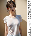 美麗的女人肖像 127917407