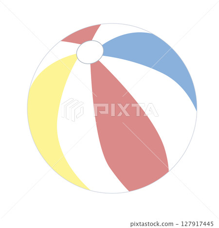 Beach balls: perfect for waterside leisure activities Beach balls: perfect for waterside leisure activities 127917445