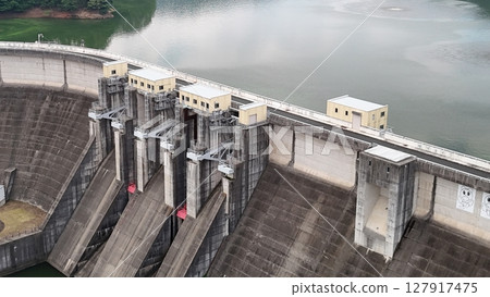 【橋壩】廣島縣安藝高田市_2025年6月拍攝_無人機空拍_HATHAD_No06 127917475