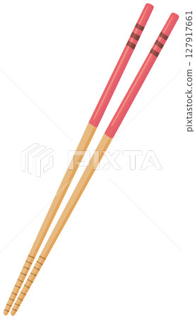 Chopsticks illustration vector material Chopsticks illustration vector material 127917661