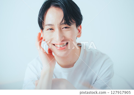 自然迷人-20多歲男士自然肖像 自然迷人-20多歲男士自然肖像 127917905