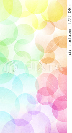 Colorful circle Japanese pattern background 127918403