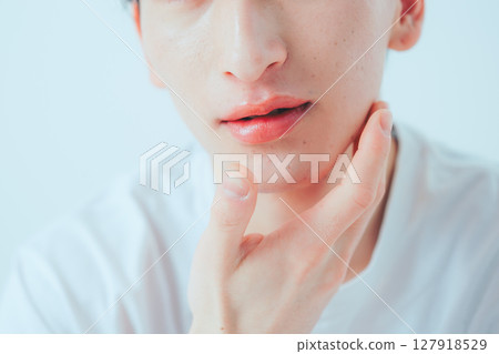 Men's skin care - natural beauty images Men's skin care - natural beauty images 127918529