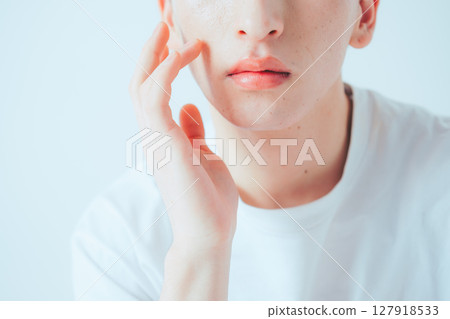 Men's skin care - natural beauty images Men's skin care - natural beauty images 127918533