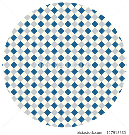 Pattern 3-2 Checkered pattern Dark blue Pattern 3-2 Checkered pattern Dark blue 127918883
