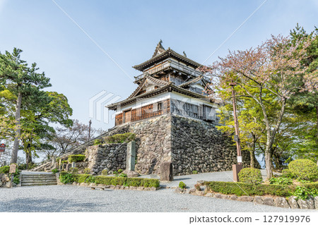 Maruoka Castle Tower, one of Japan's 100 Great Castles, Sakai City, Fukui Prefecture Maruoka Castle Tower, one of Japan's 100 Great Castles, Sakai City, Fukui Prefecture 127919976