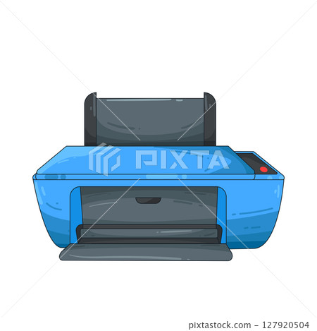 illustration of printer 127920504