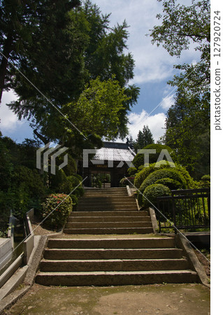 長野縣松本市禦布寺三門階梯 長野縣松本市禦布寺三門階梯 127920724