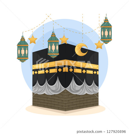 Illustration of Kabah 127920896