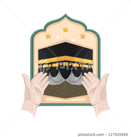 Illustration of Kabah 127920898