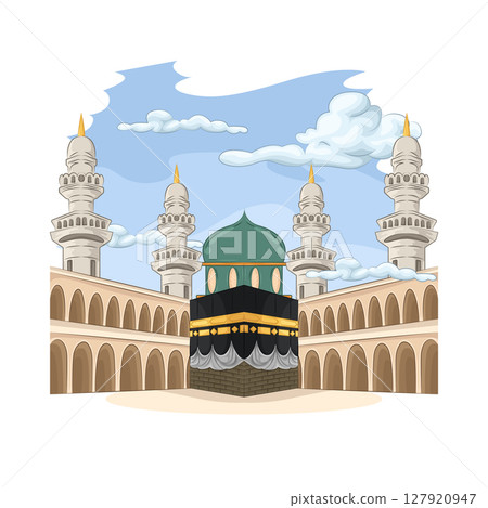 Illustration of Kabah Illustration of Kabah 127920947
