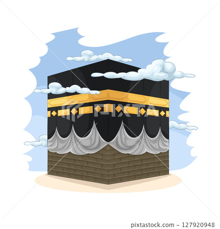Illustration of Kabah Illustration of Kabah 127920948