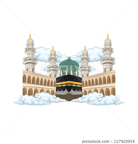 Illustration of Kabah Illustration of Kabah 127920958
