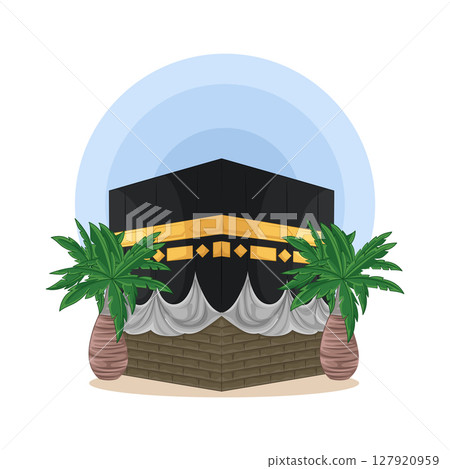 Illustration of Kabah Illustration of Kabah 127920959