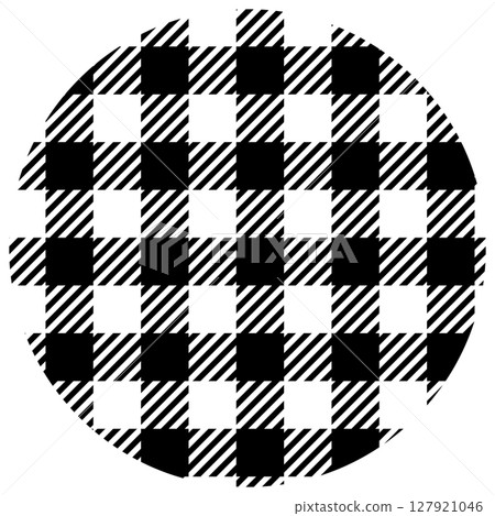 圖案 5 格子單色 127921046