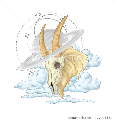 Illustration of Capricorn Illustration of Capricorn 127921130