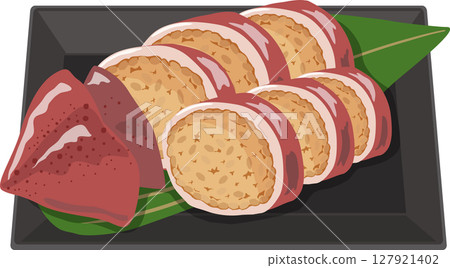 Squid rice with ears 127921402