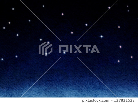 風景天空背景水彩插圖 風景天空背景水彩插圖 127921522