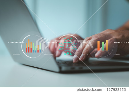AI-driven business technology and data strategy 127922353