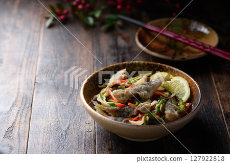 taste of marinated chili pepper taste of marinated chili pepper 127922818