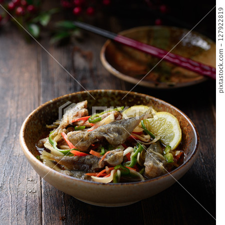 亞洲醃製的豆子 亞洲醃製的豆子 127922819