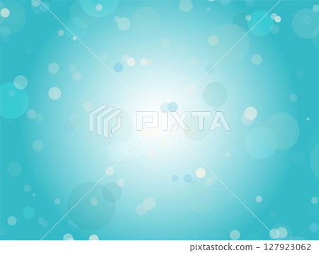 Light blue gradient polka dot abstract background material 127923062