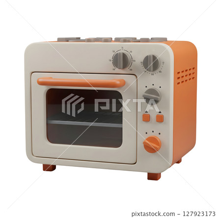 Oven Minimalist 3D Rendering in a Soft And Smooth Renderer Oven Minimalist 3D Rendering in a Soft And Smooth Renderer 127923173