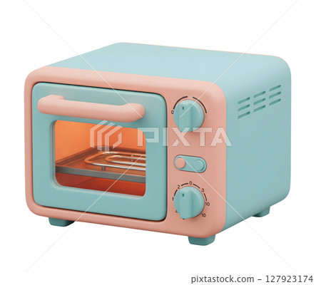Oven Minimalist 3D Rendering in a Soft And Smooth Renderer Oven Minimalist 3D Rendering in a Soft And Smooth Renderer 127923174