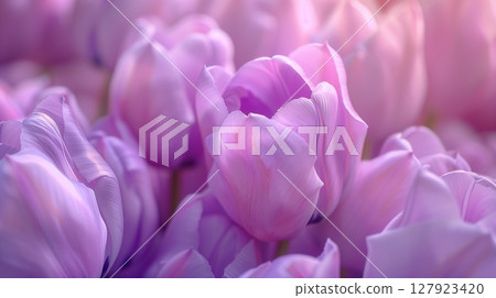 Stunning vibrant purple tulip blossoming botanical natural environment Stunning vibrant purple tulip blossoming botanical natural environment 127923420