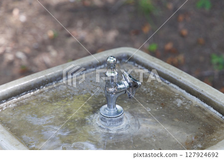 Park drinking fountain 127924692